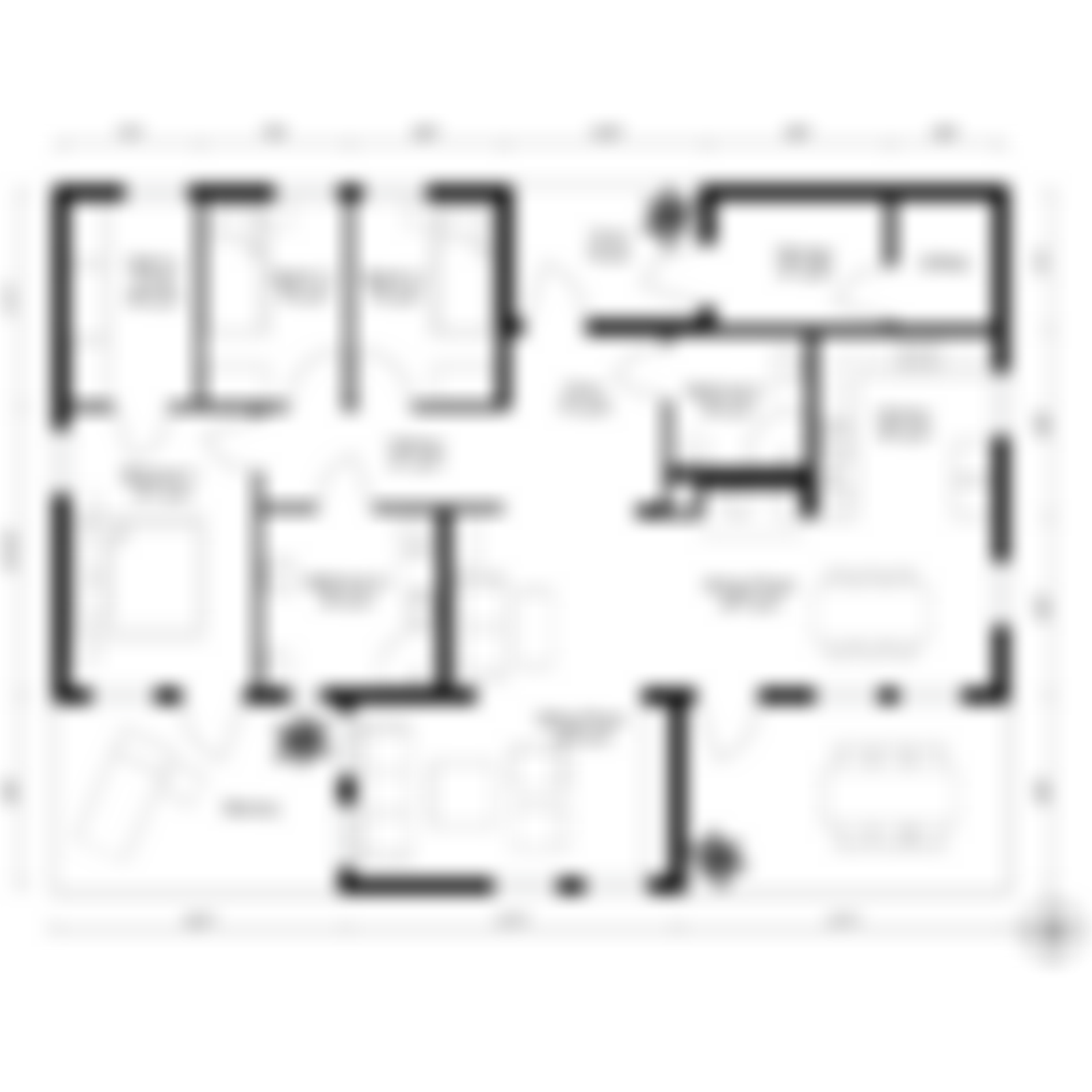 2 BHK Floor Plan